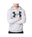 Sweat gris homme under armour rival fleece big logo-1