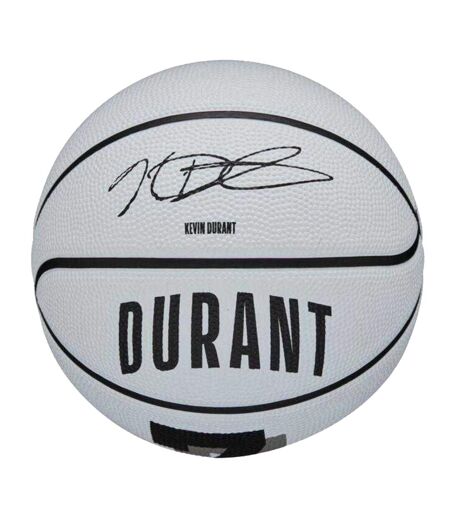 Ballon De Basket Motif/style Mini Kevin Durant Taille 3 Blanc Wilson