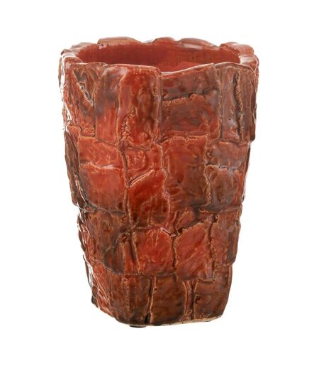 Vase Design en Céramique Akane 24cm Rouge