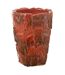 Vase Design en Céramique Akane 24cm Rouge-1