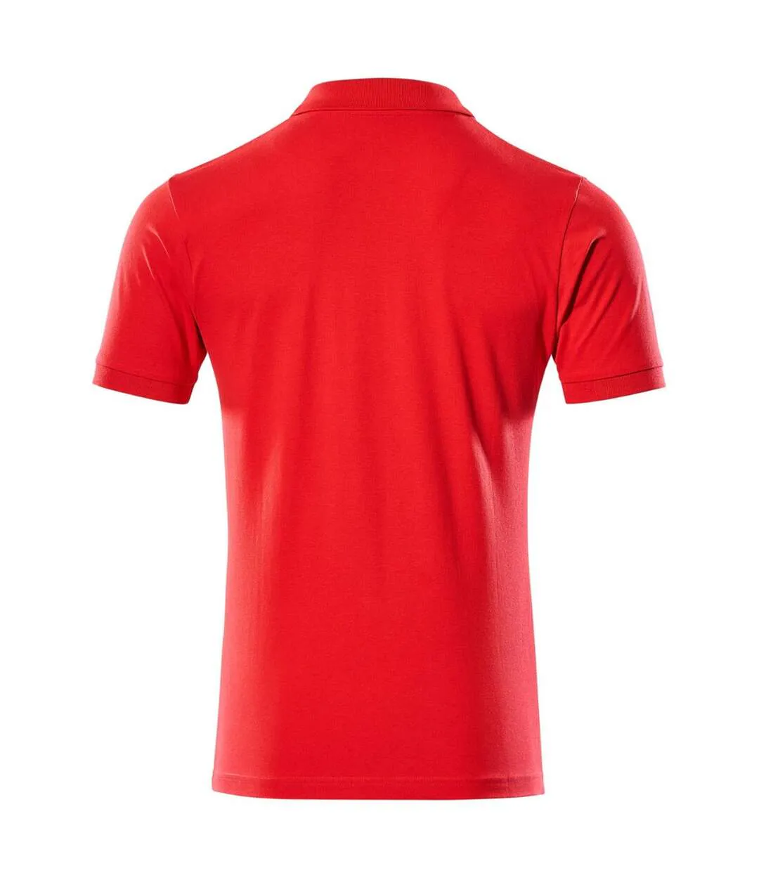 Mens Crossover Bandol Polo Shirt Traffic Red Mascot-2