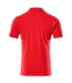Mens Crossover Bandol Polo Shirt Traffic Red Mascot-2