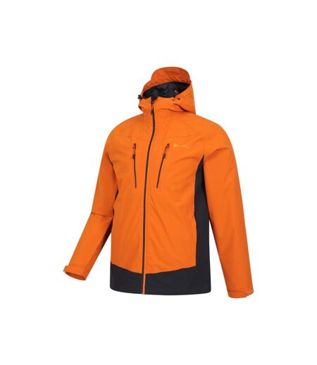 Mens bounds waterproof jacket orange Mountain Warehouse