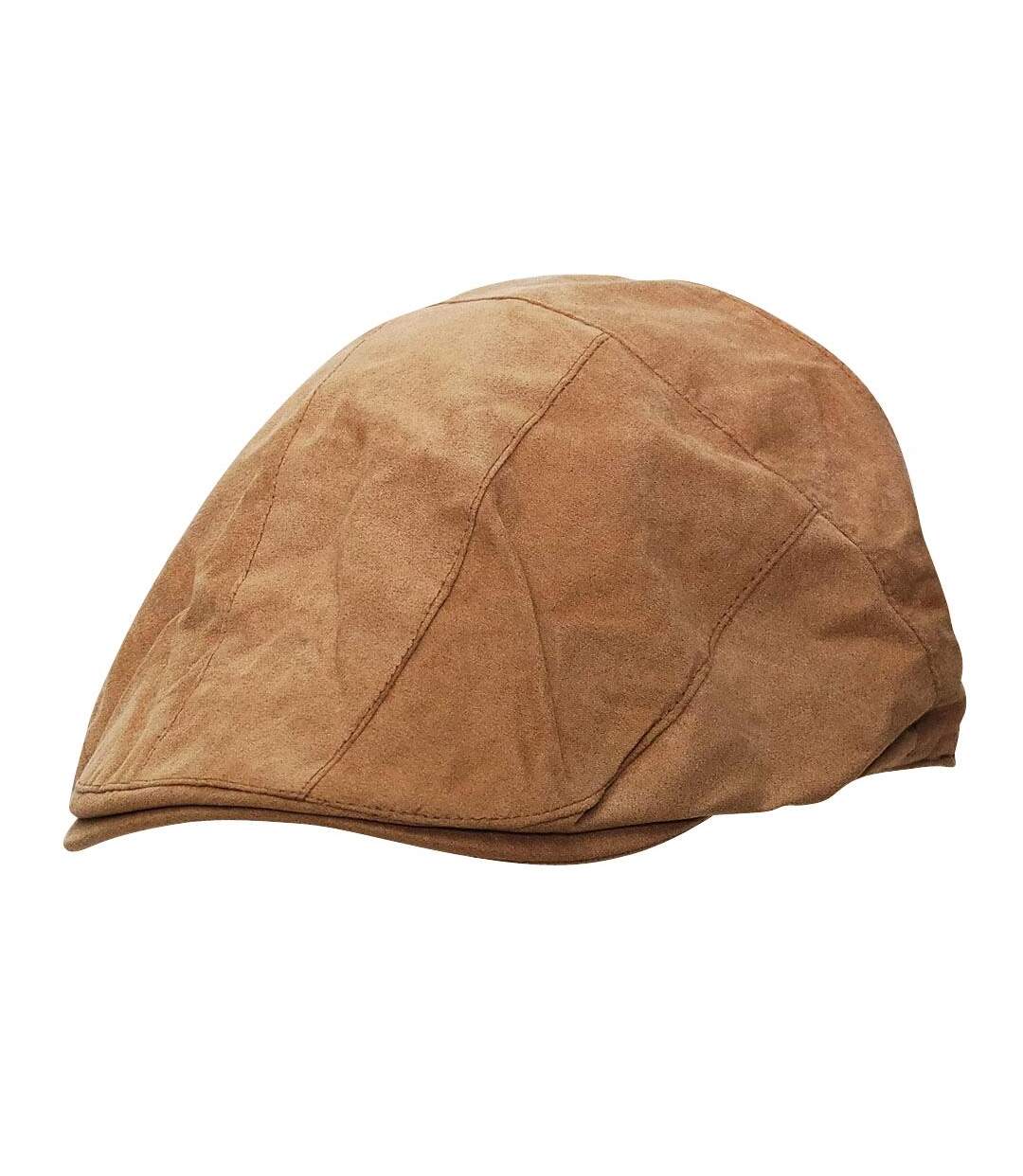 Casquette aspect daim-1