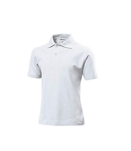 Polo Enfant Blanc Stedman