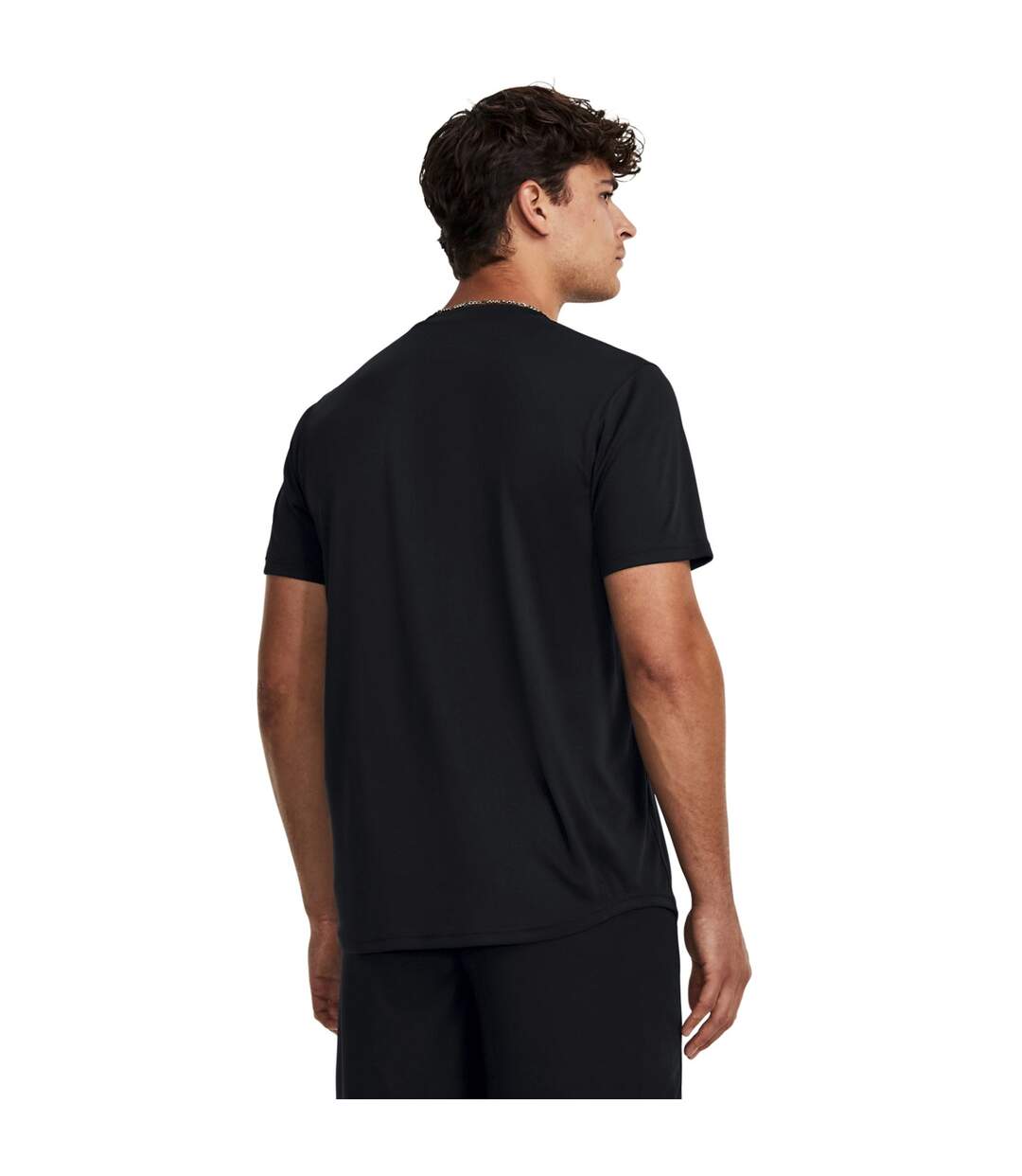 T-shirt challenger training homme noir / blanc Under Armour