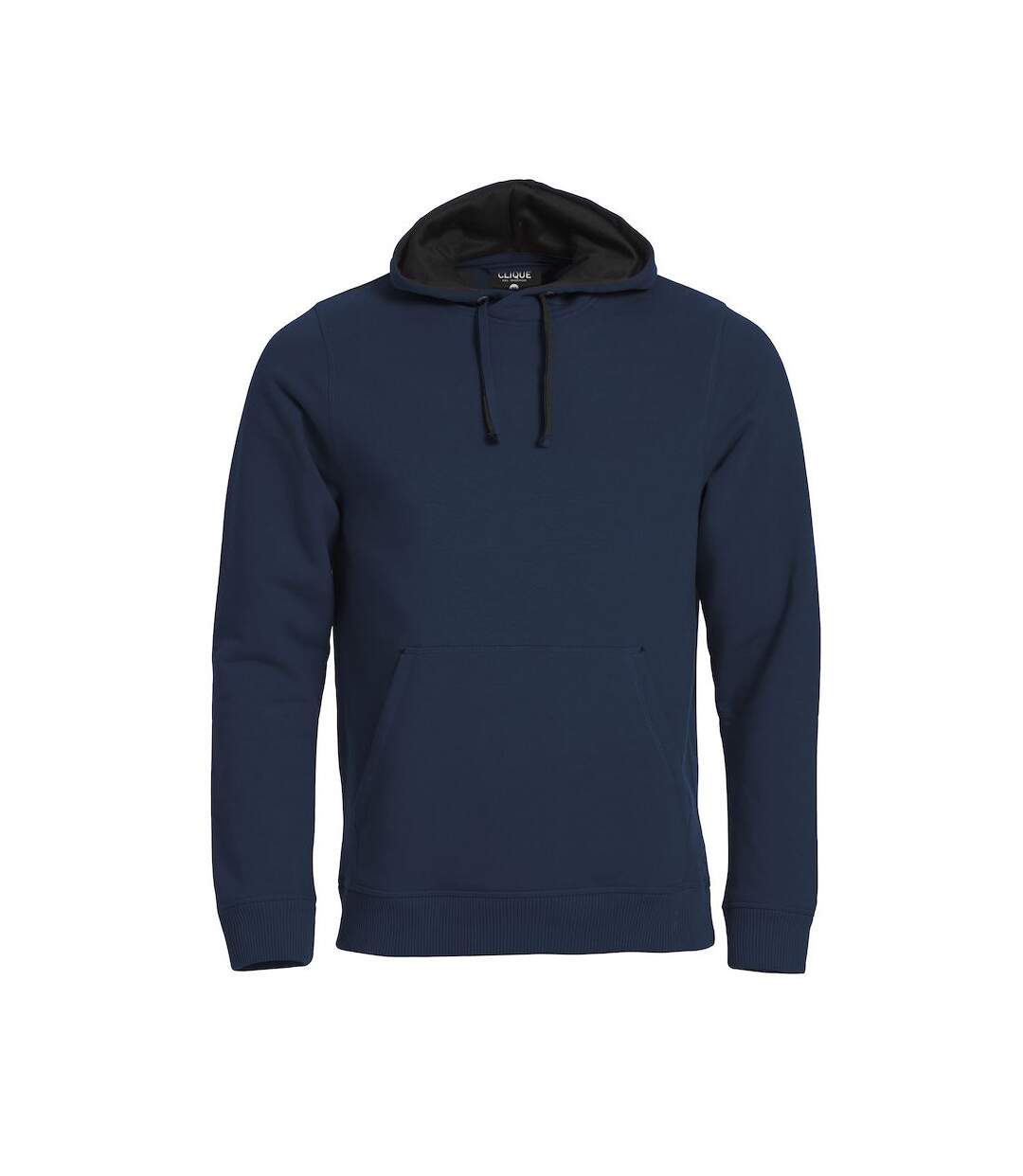 Sweat À Capuche Classic Homme Bleu Marine Foncé Clique-1