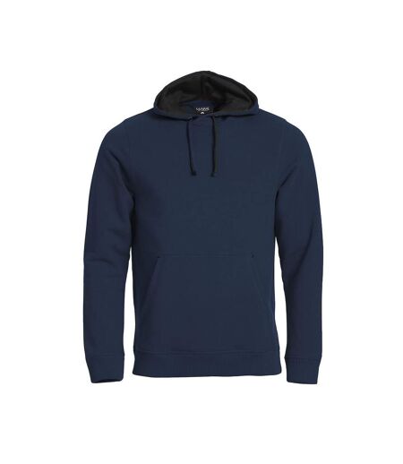 Sweat À Capuche Classic Homme Bleu Marine Foncé Clique