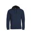 Sweat À Capuche Classic Homme Bleu Marine Foncé Clique-1