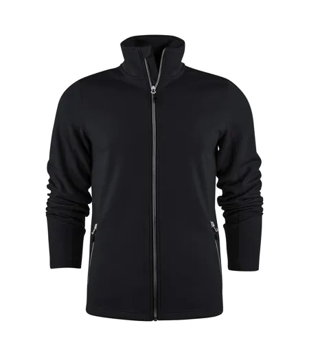 Mens Powerslide Sweat Jacket Bright Blue Printer RED
