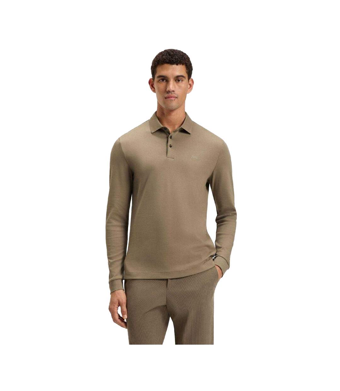 Polo Pado Homme Marron Boss-4