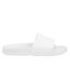 Claquettes Motif/style Logo Empilé Match It Femme Blanc Hugo Boss-1