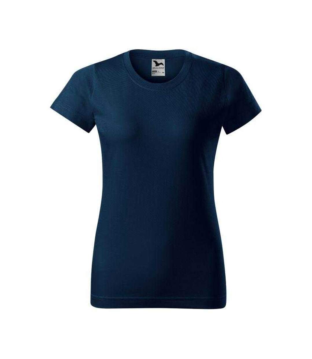 T-shirt Basic Femme Bleu Marine Foncé Malfini-1
