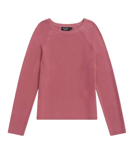 Pull Motif/style Texturé Femme Rose Animal