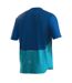 Maillot De Cyclisme Manches Courtes Sentiero Homme Turquoise Vif Bicycle Line-3
