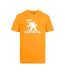 T-shirt Orange Homme Gotcha Fishman - XXL