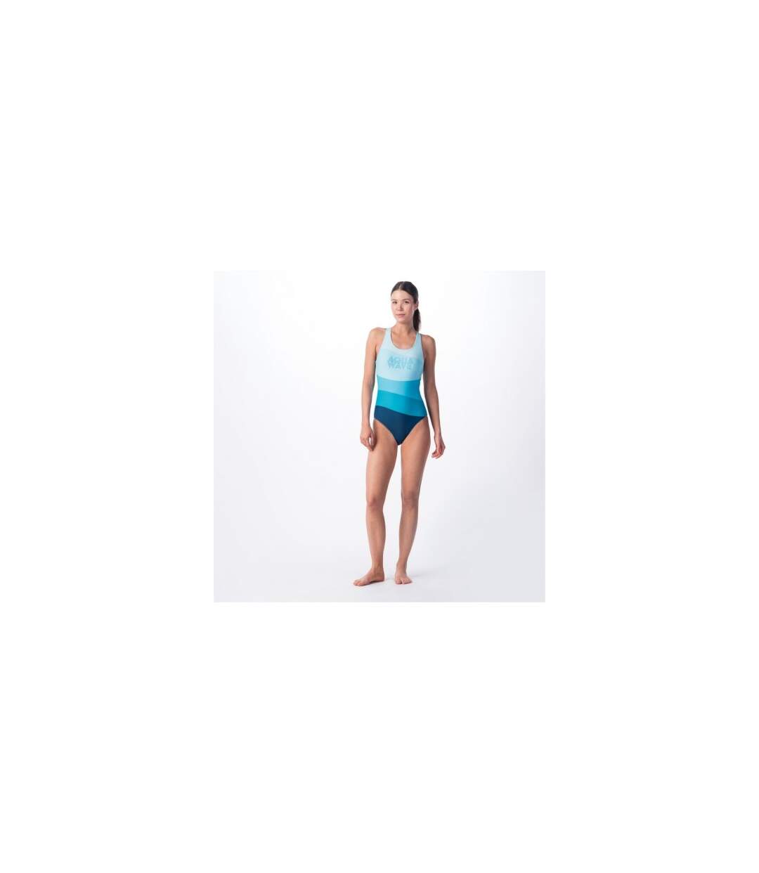Maillot De Bain 1 Pièce Salava Femme Bleu Aquawave-1