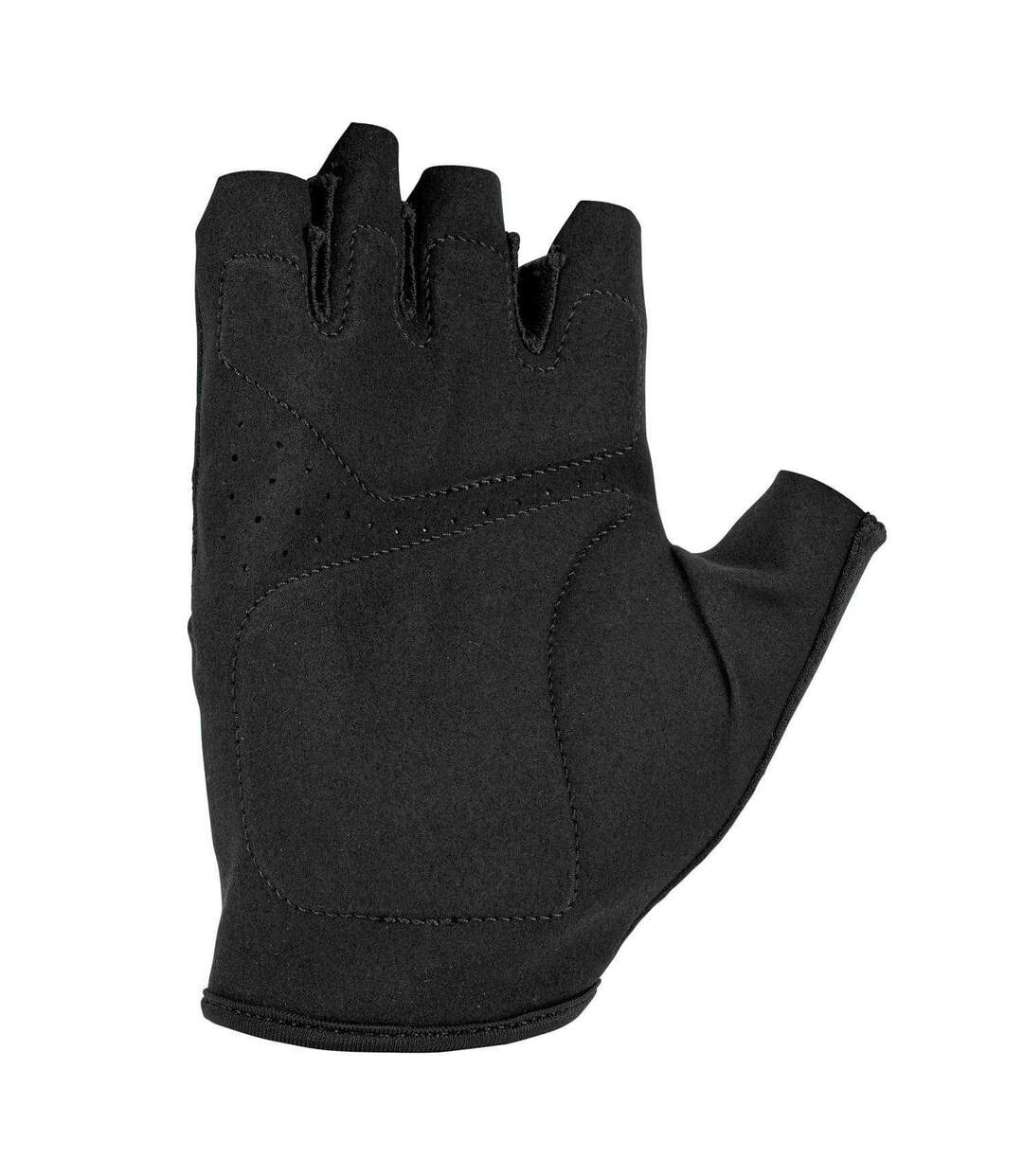 Unisex Adult Essential Fingerless Swoosh Gym Fingerless Gloves Black White Nike-2