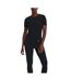 Womens/ladies Rush Seamless T-shirt Black Under Armour-1