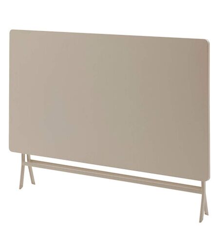 Table de jardin pliante rectangulaire 6 places GREENSBORO - Argile