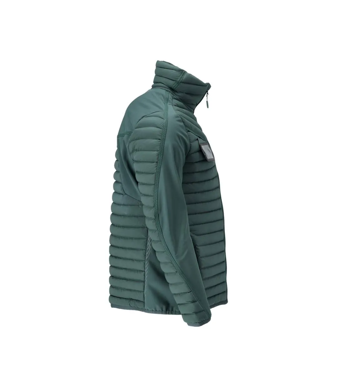 Mens Customized Jacket Forest Green Mascot-4