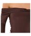 Haut Manches Longues Motif/style Drapé Femme Marron I Saw It First-4