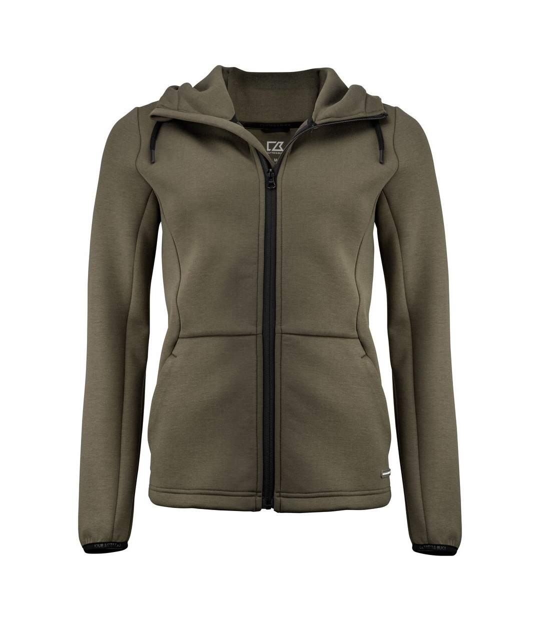 Veste À Capuche Pemberton Femme Vert Kaki Cutter & Buck-1