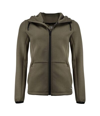 Veste À Capuche Pemberton Femme Vert Kaki Cutter & Buck