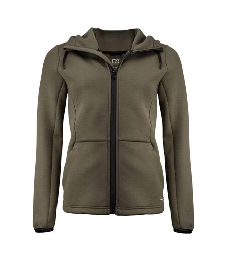 Veste À Capuche Pemberton Femme Vert Kaki Cutter & Buck