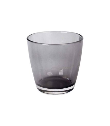 Cache Pot en Verre Chic & Tendance 14cm Gris