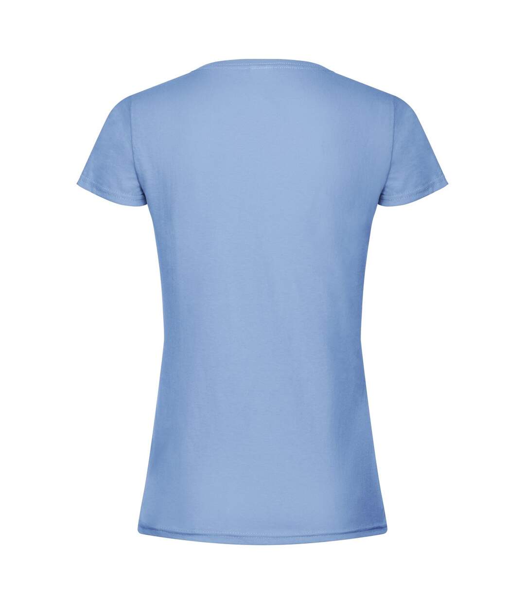 T-shirt original femme bleu ciel Fruit of the Loom-2