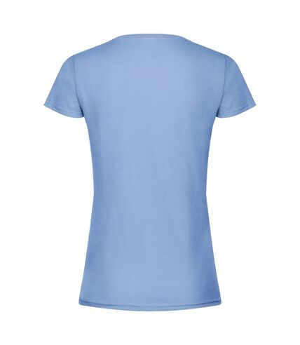 Fruit of the Loom Womens/Ladies Original Lady Fit T-Shirt (Sky Blue) - UTPC6013