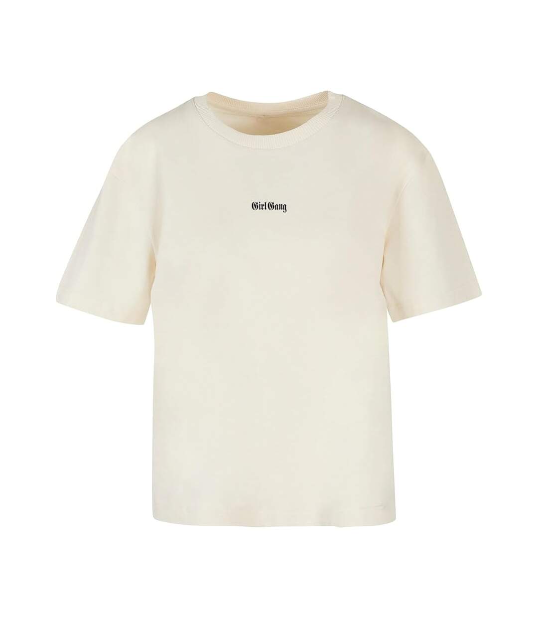 T-shirt Girl Gang Femme Sable Blanc Miss Tee-2