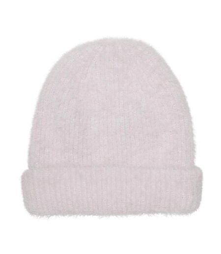 Bonnet Mauve Femme Vero Moda Plume - Taille unique