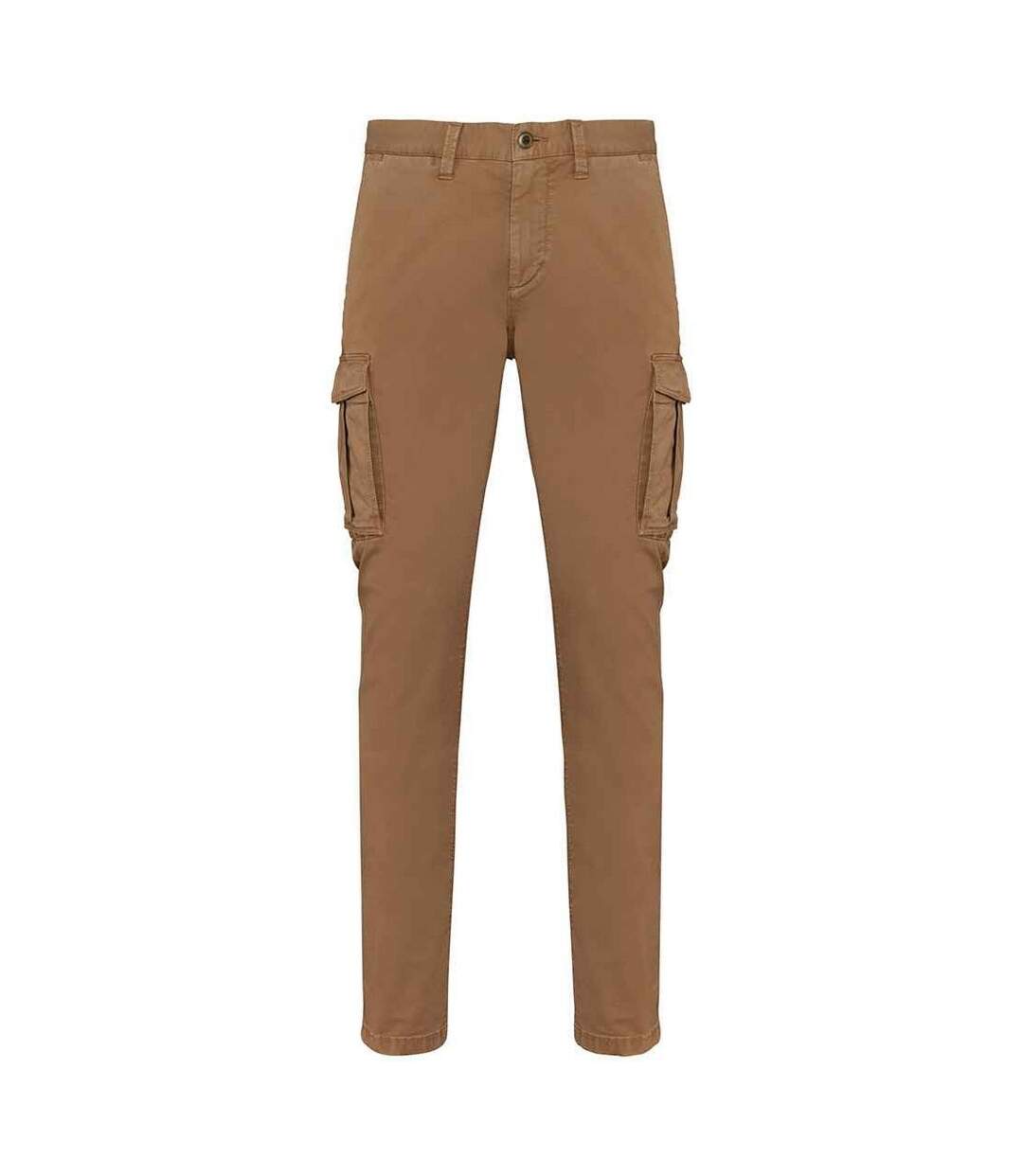 Pantalon cargo homme marron délavé Native Spirit