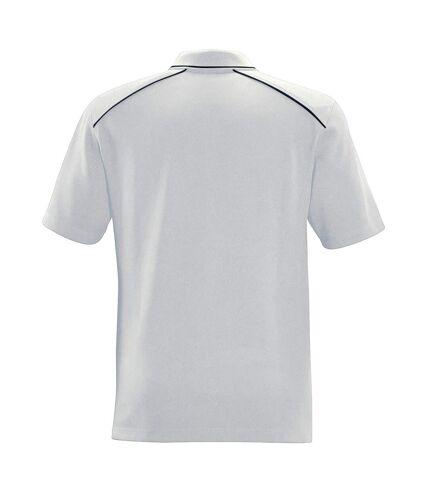 Mens endurance hd polo shirt black/dolphin Stormtech