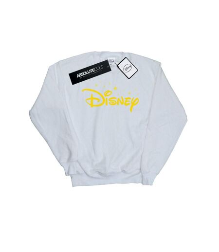 Disney Sweat-shirt Womens/Ladies Logo Stars (Blanc) - UTBI27140