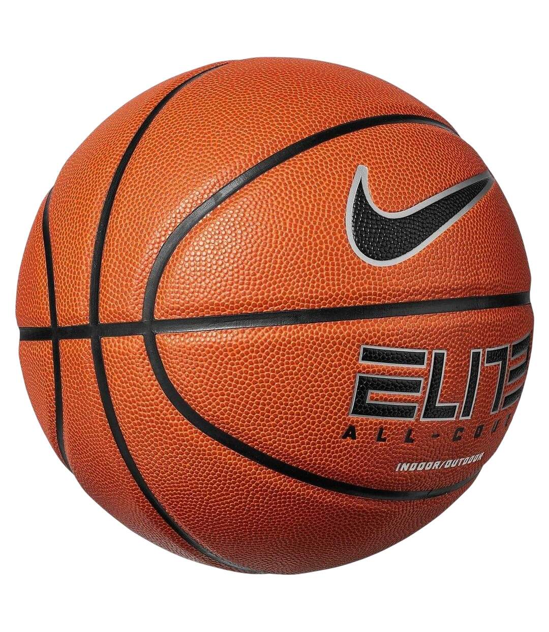 Elite All Court 2.0 Swoosh Basketball One Size Amber Black Nike-2
