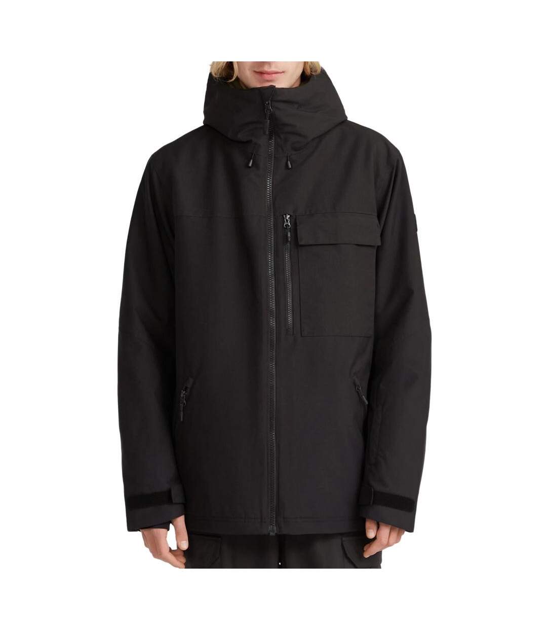 Manteau de ski noir homme o'neill utility hybrid-1