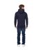 Sweat À Capuche Cresswell Homme Bleu Marine Crosshatch-3