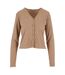 Cardigan Motif/style Côtelé Femme Beige Chiné Urban Classics-2