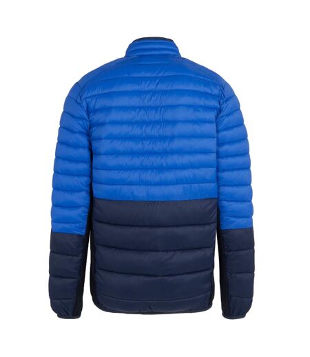 Mens Leedre Colour Block Hybrid Jacket Olympian Blue Navy Regatta