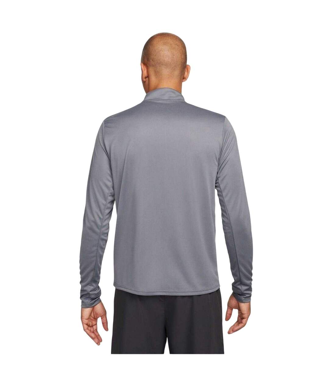 Haut Manches Longues Course À Pied Core Homme Gris Nike-3
