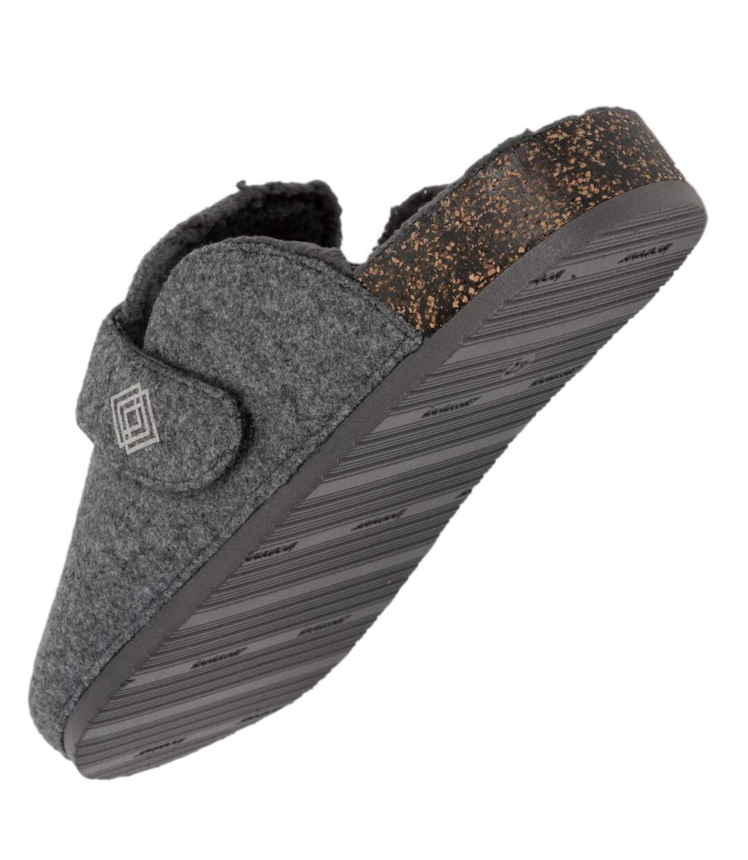 Isotoner Chaussons Sabots homme semelle à mémoire de forme-5