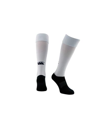 Chaussettes de rugby homme blanc Canterbury