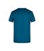 T-shirt Basic Homme Bleu Pétrole James And Nicholson-2