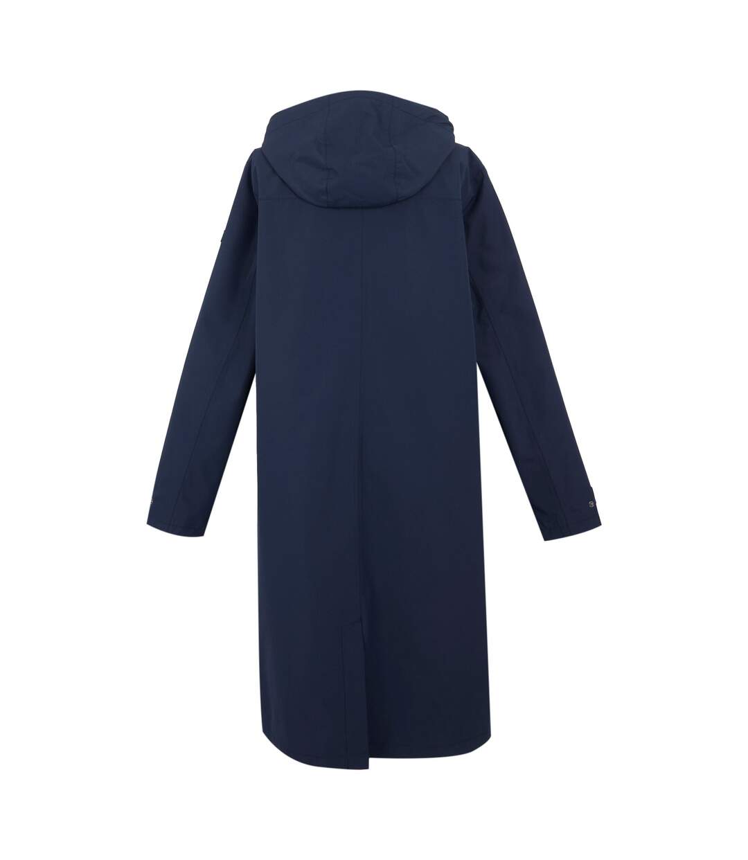 Womens/ladies reinna long length waterproof jacket navy Regatta-2