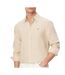 Chemise beige homme tommy hilfiger tjm-1