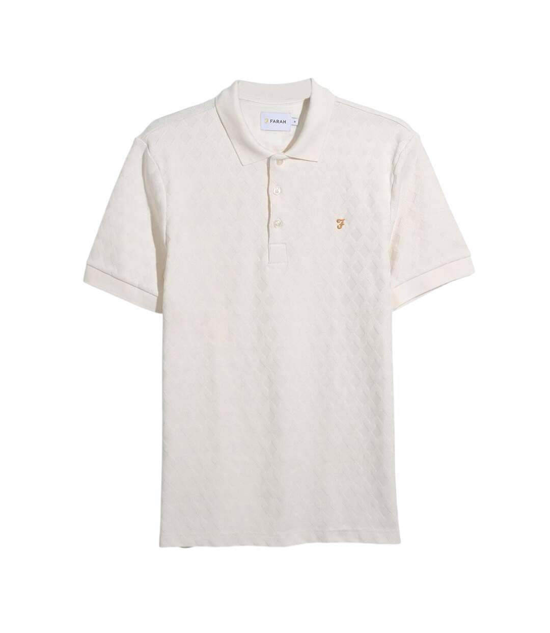 Polo Horace Homme Écru Farah-2