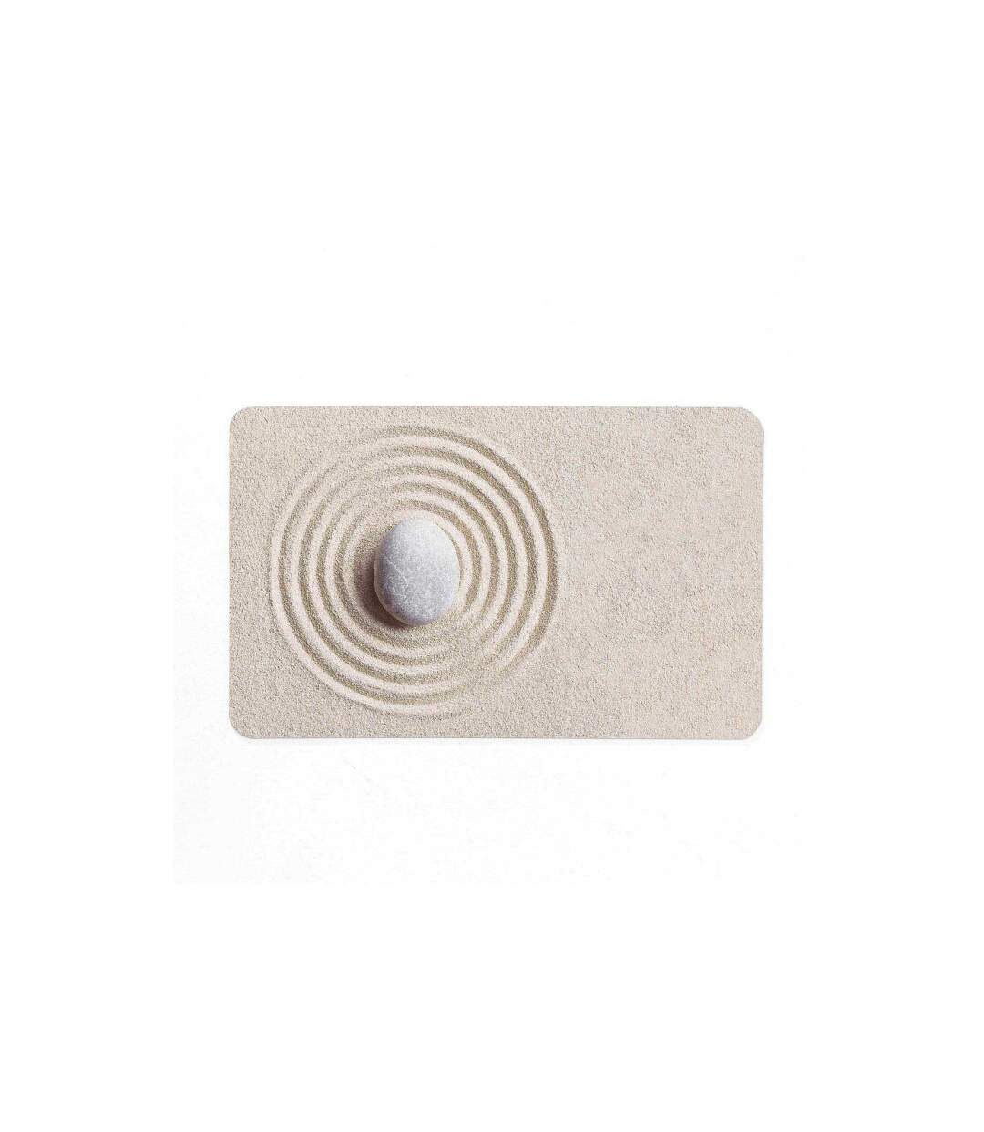 Tapis de Bain Imprimé Serena 50x80cm Beige-1